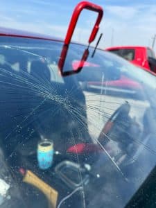 Window glass installation