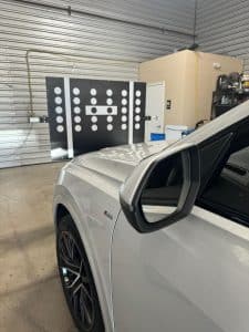 Glass window installation